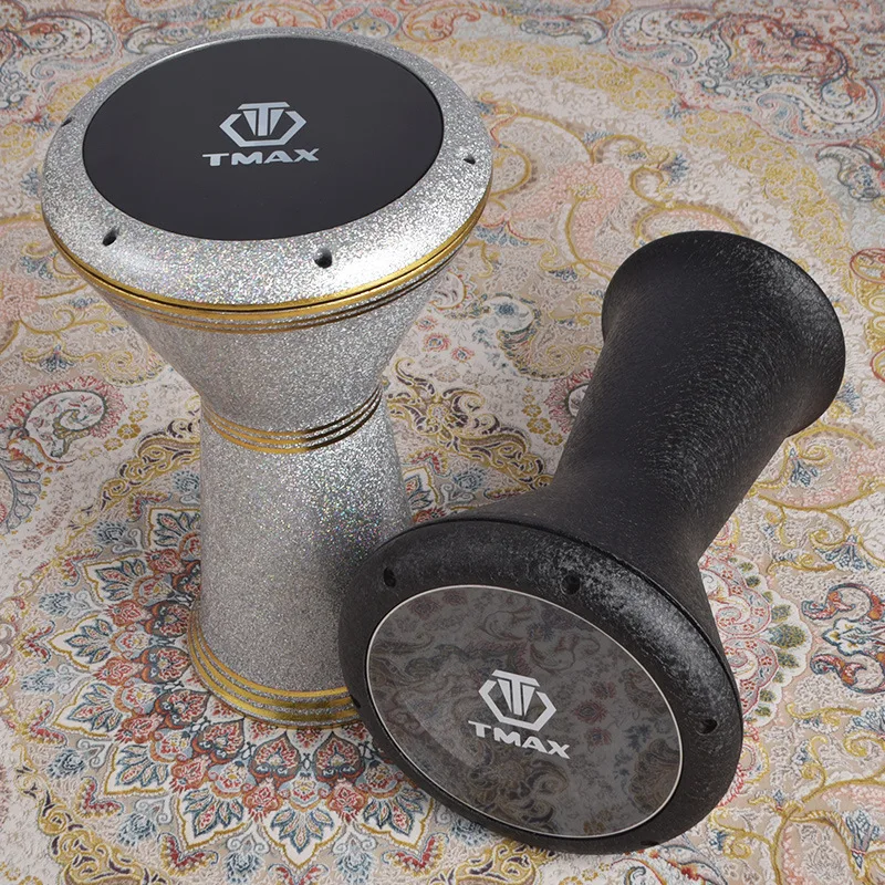 Musical Instrument Africa - Aluminiowy Doumbek profesjonalny bęben arabski Djembe