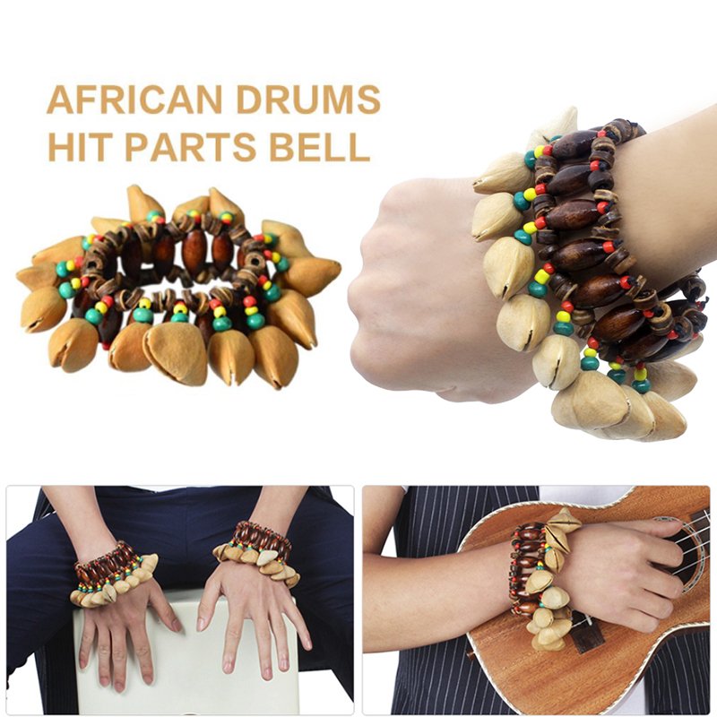 Musical Instrument Africa - M MBAT Handmade Nuts bransoletka z
