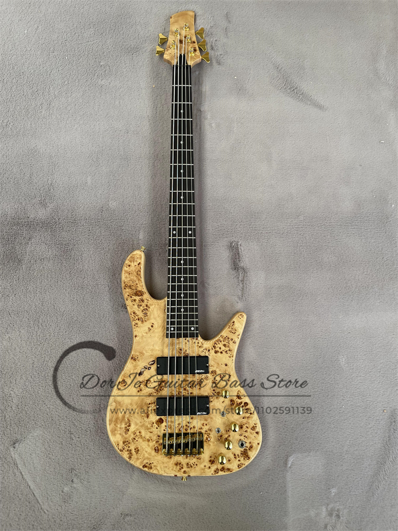 5-strunowa gitara basowa Fode  – Bass Guitar Fretless recenzja i cena