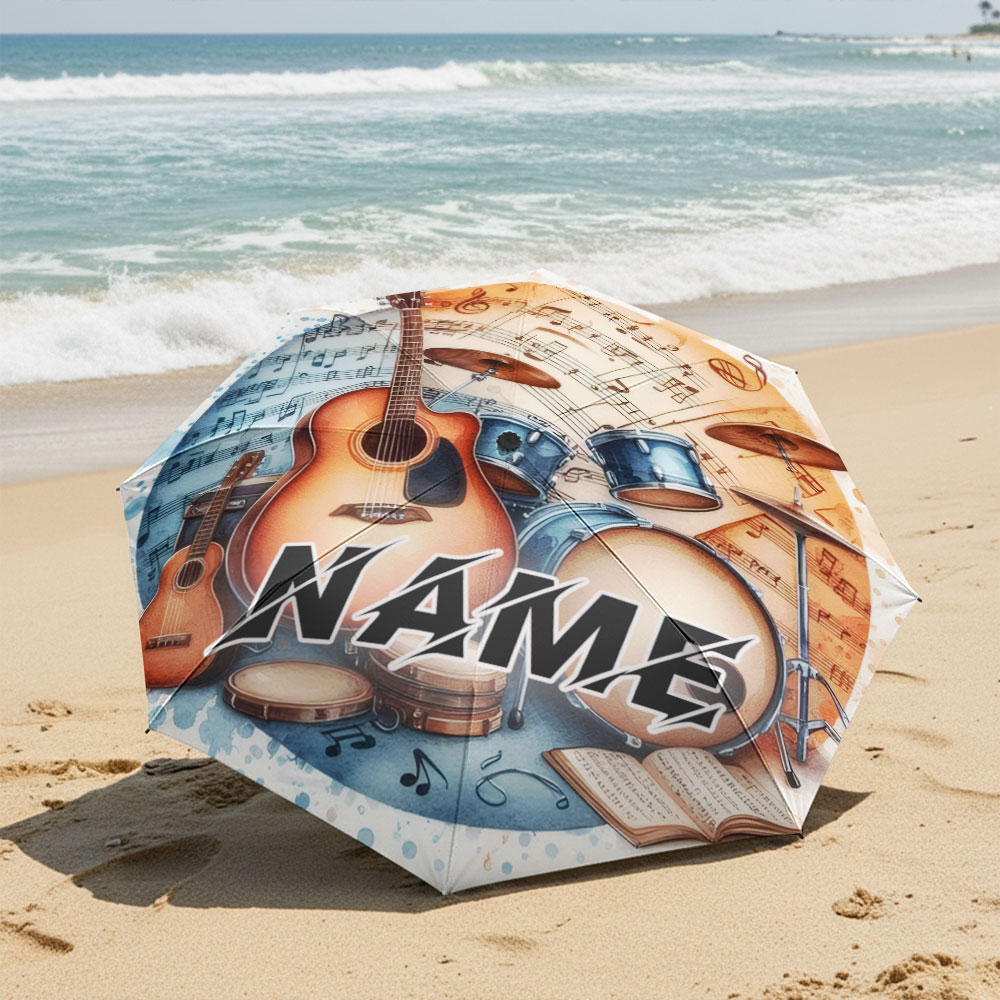 Parasol z personalizowanym imi – Musical Instrument And Names recenzja i cena