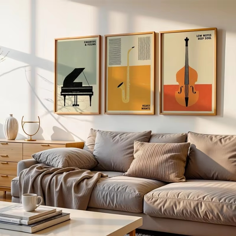 Plakat z instrumentami muzyczn – Musical Instrument Photo recenzja i cena