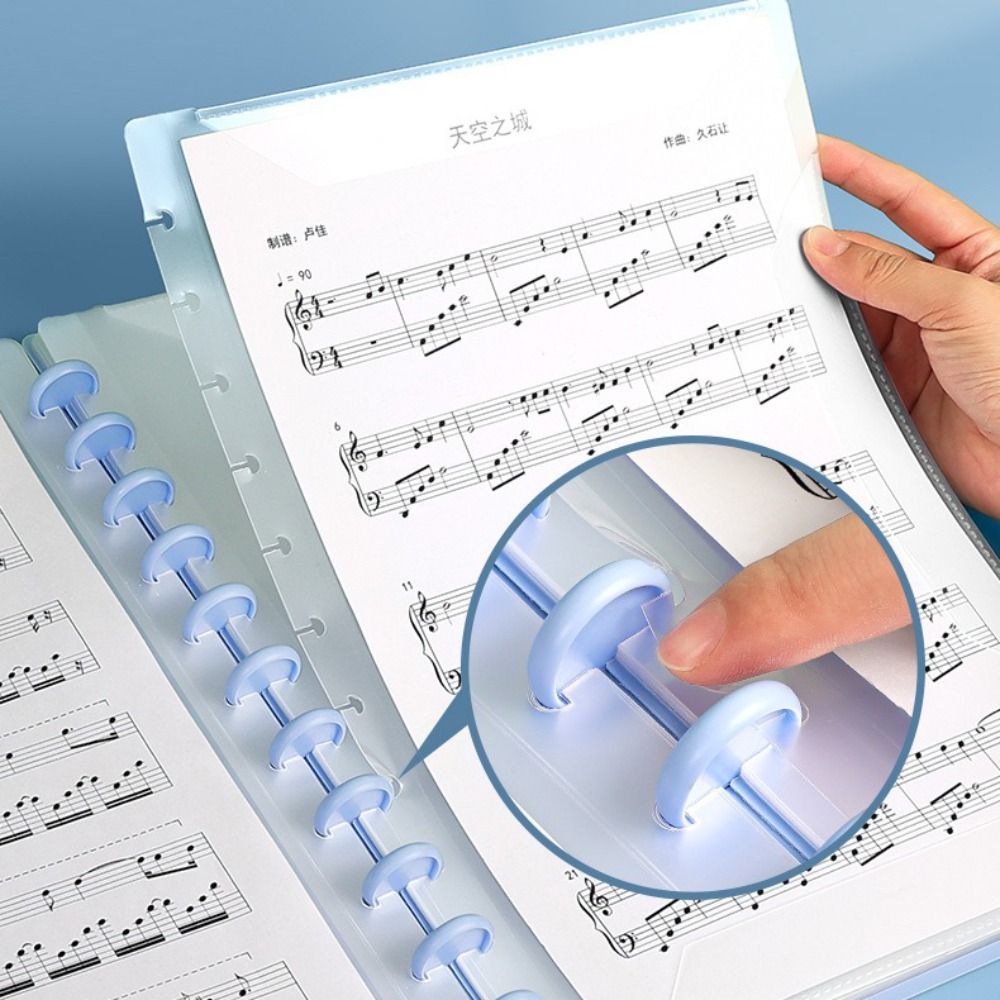 Kreatywny plastikowy segregato – Musical Instruments List recenzja i cena