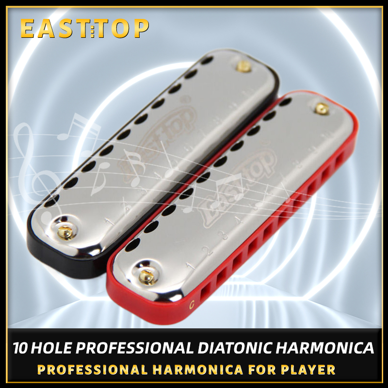 EASTTOP harmonijka Blues harfa – Musical Instrument Reed recenzja i cena