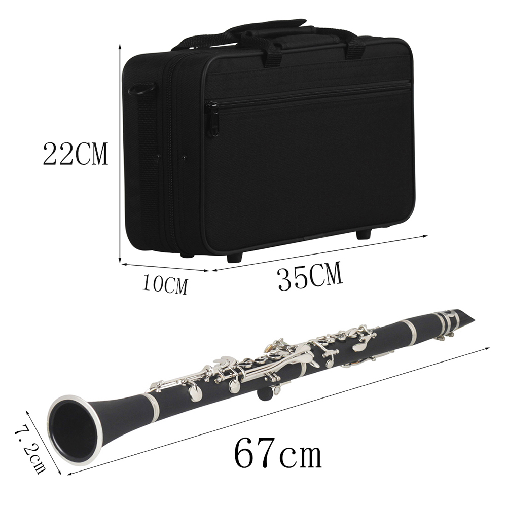 SLADE Bb klarnet 17-klawiszowy – Musical Instrument Reed recenzja i cena