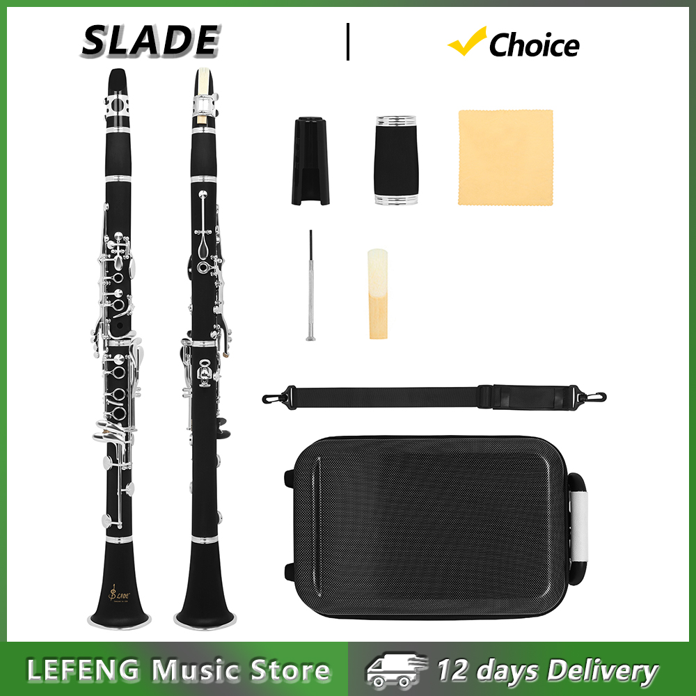Klarnet SLADE LDC850 Bb, 17 kl – Musical Instrument Reed recenzja i cena