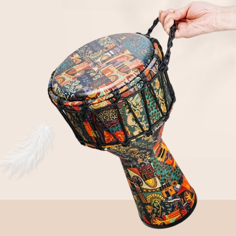 Bęben Djembe z PVC dla dzieci  – Musical Instrument Africa recenzja i cena