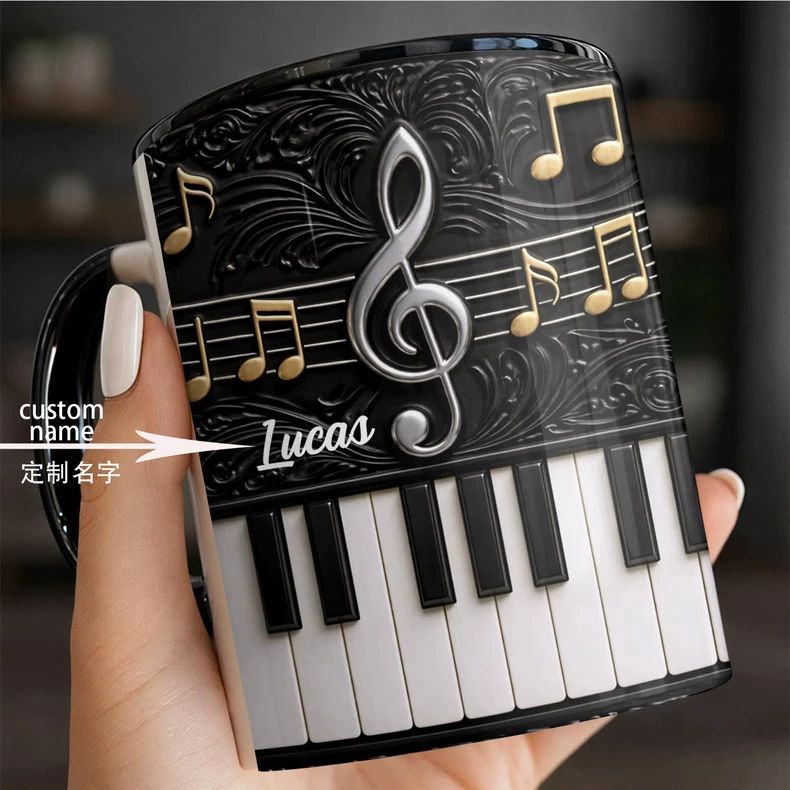 Kubek ceramiczny z motywem for – Musical Instrument And Names recenzja i cena