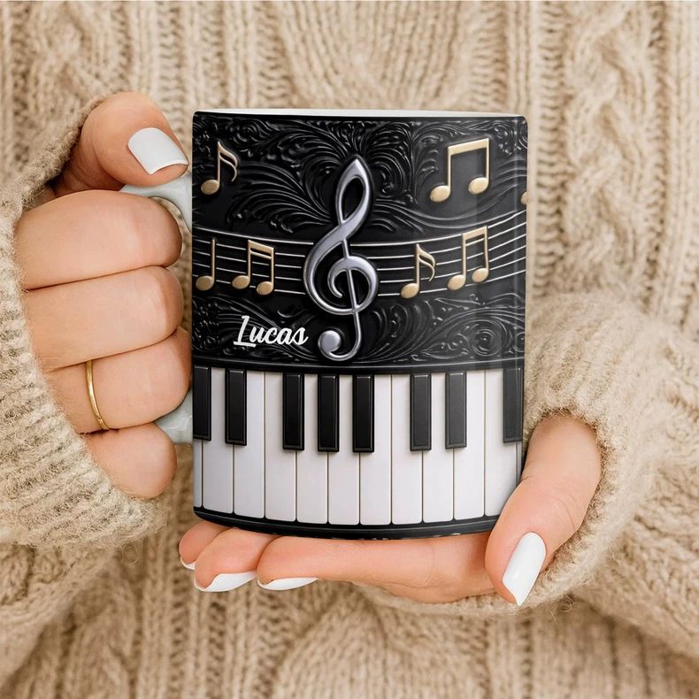 Kubek ceramiczny z motywem for – Musical Instrument And Names recenzja i cena