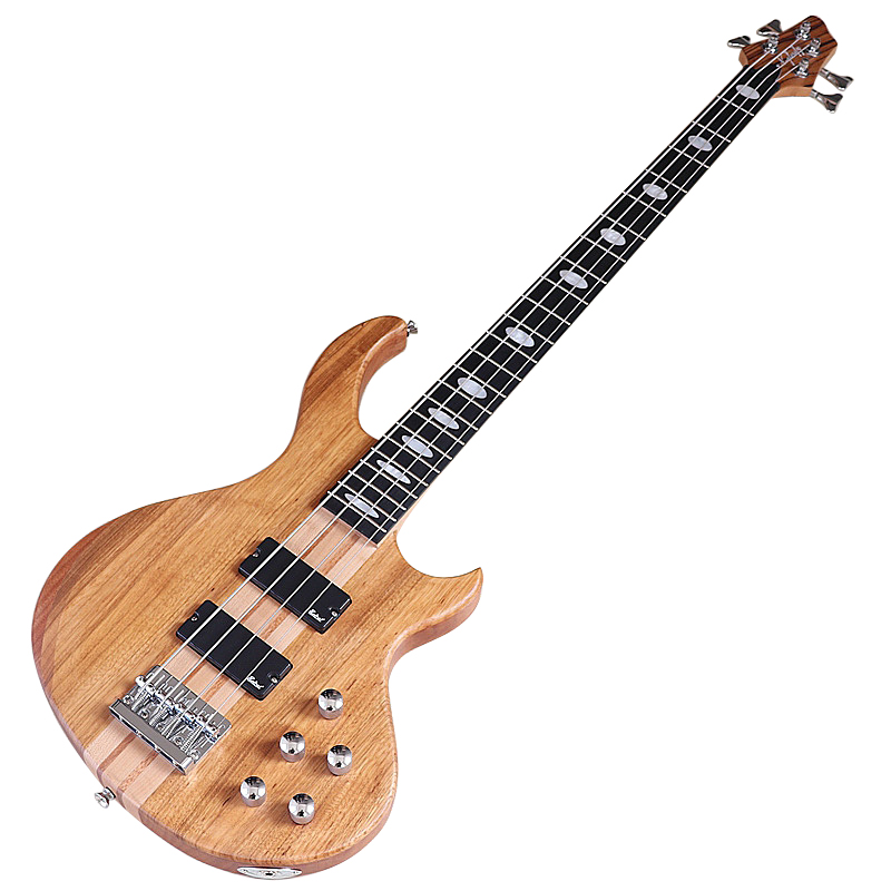 4-strunowa aktywna gitara baso – Bass Guitar Fretless recenzja i cena