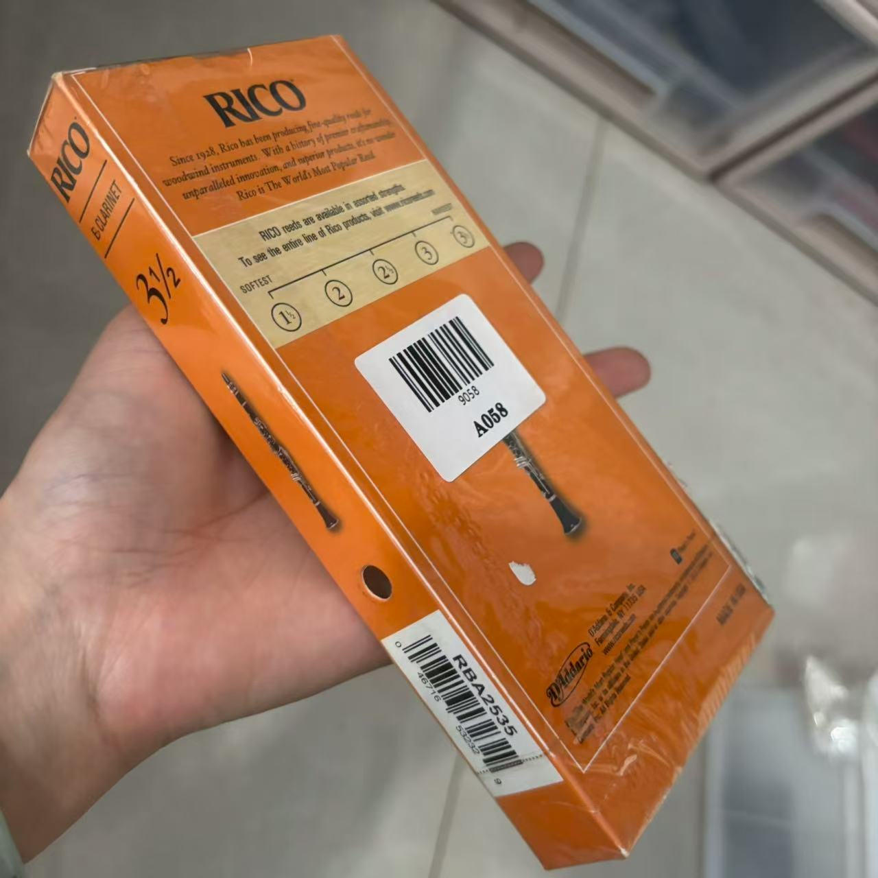 Stroiki do klarnetu basowego B – Musical Instrument Reed recenzja i cena
