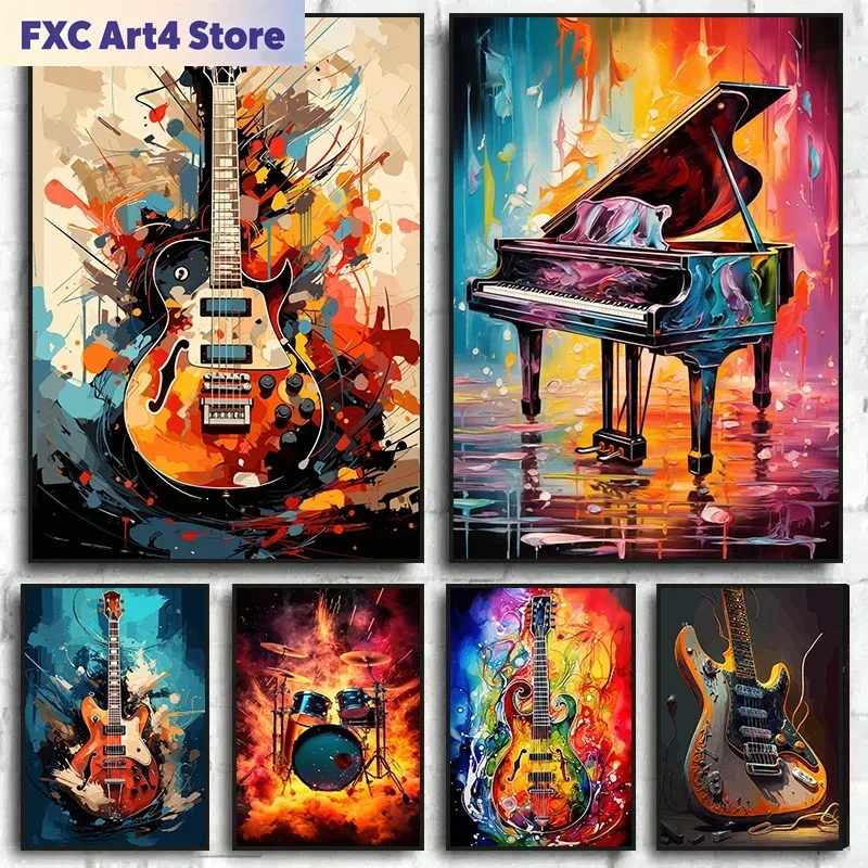 Bezramowe Abstrakcyjne Kolorow – Musical Instrument Photo recenzja i cena
