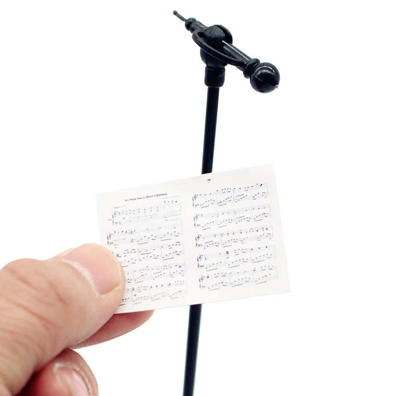1:12 domek dla lalek miniaturo – Musical Instruments List recenzja i cena