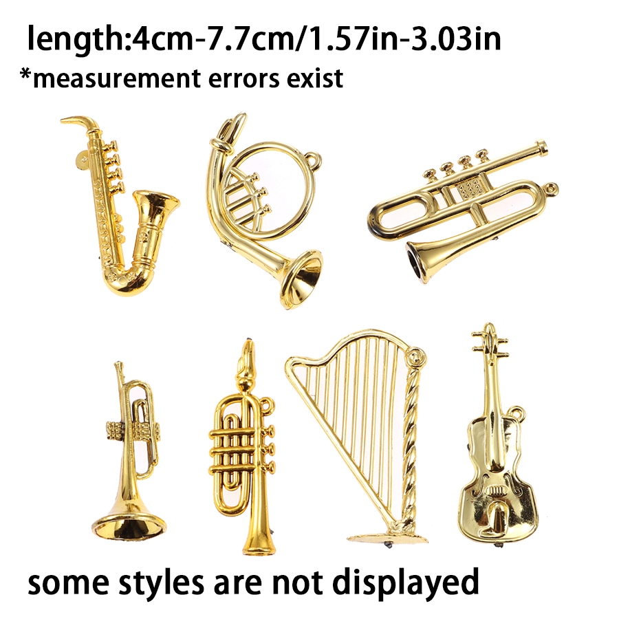 12 szt. Miniaturowe ozdoby ins – Musical Instrument Photo recenzja i cena