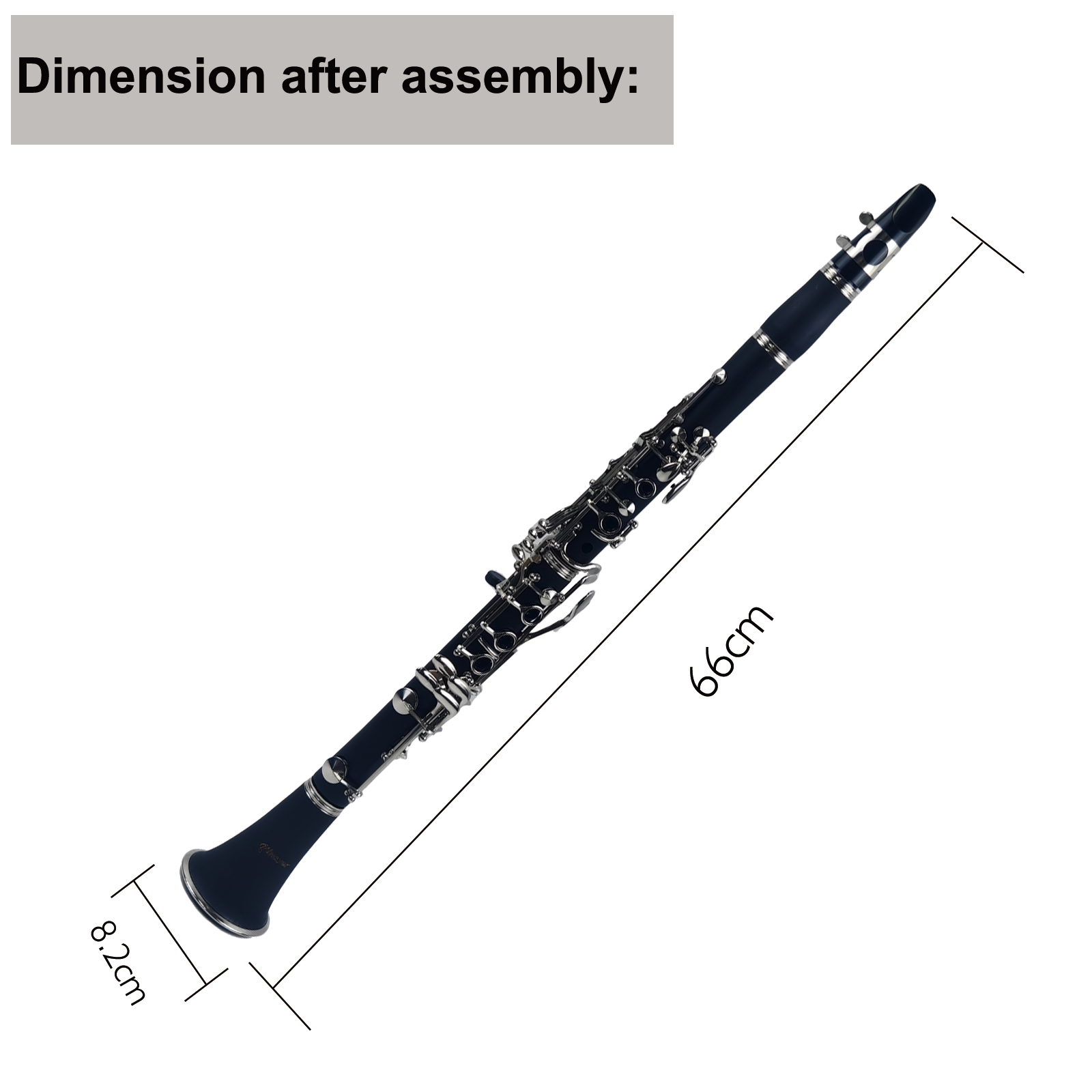 Klarnet Miwayer 17-klawiszowy  – Musical Instrument Reed recenzja i cena